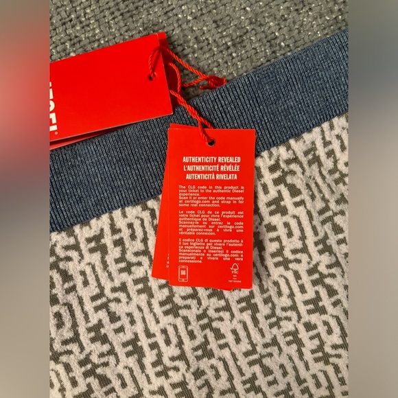 brand new Diesel Monogram Skirt M– 100% Authentic ( matching vest available)! - Picture 7 of 16